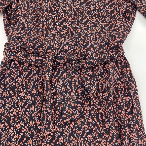 Free People Clara Dress NWT Wrap Ditsy Floral 90s Y2K Boho Mini Dress Small - Picture 12 of 16